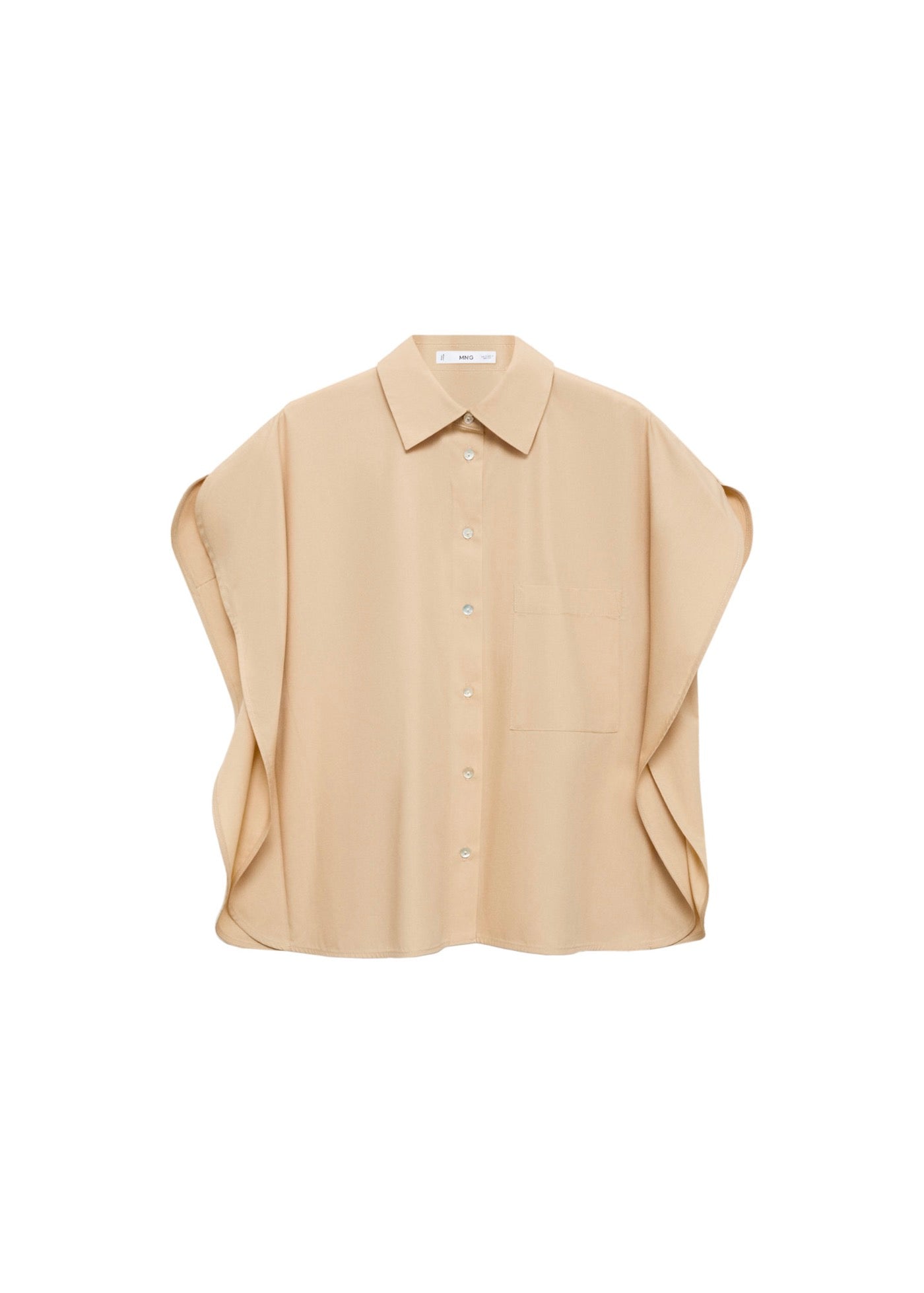 Chemise Oversize Manches Courtes