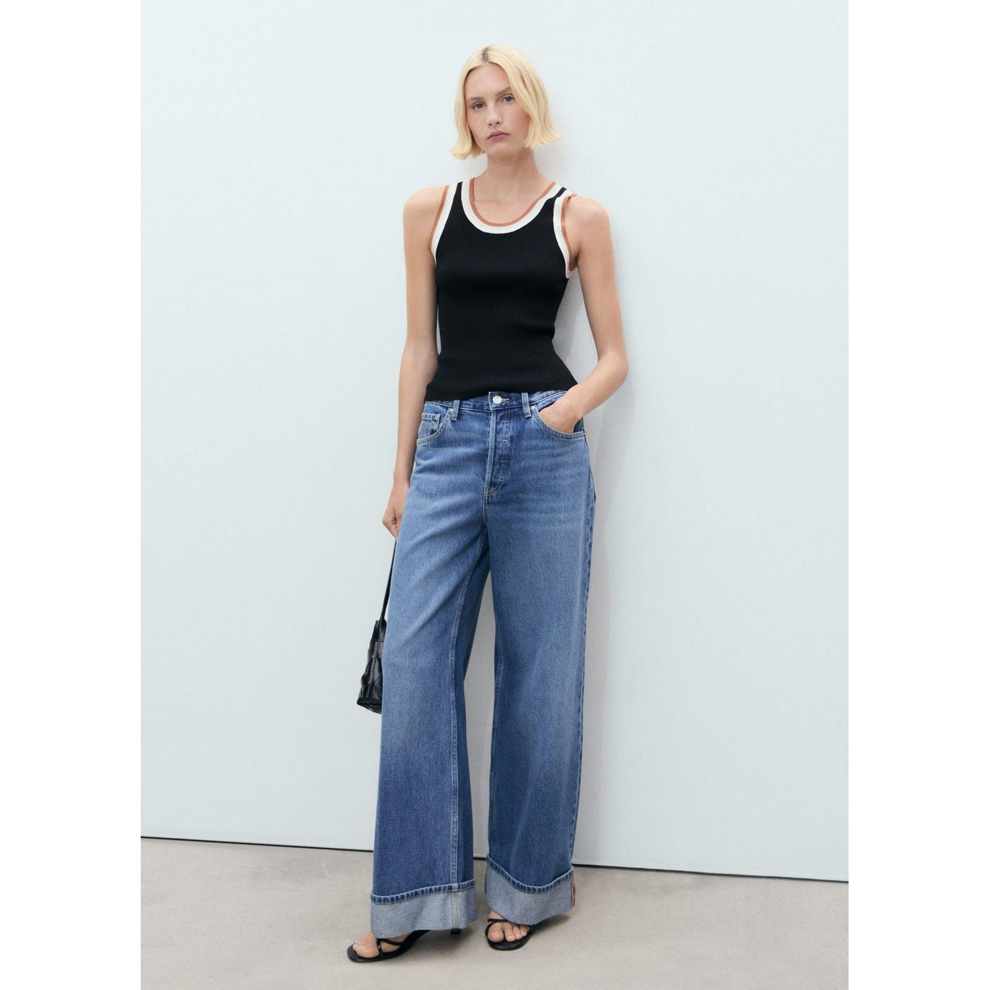 Top Crochi - Black