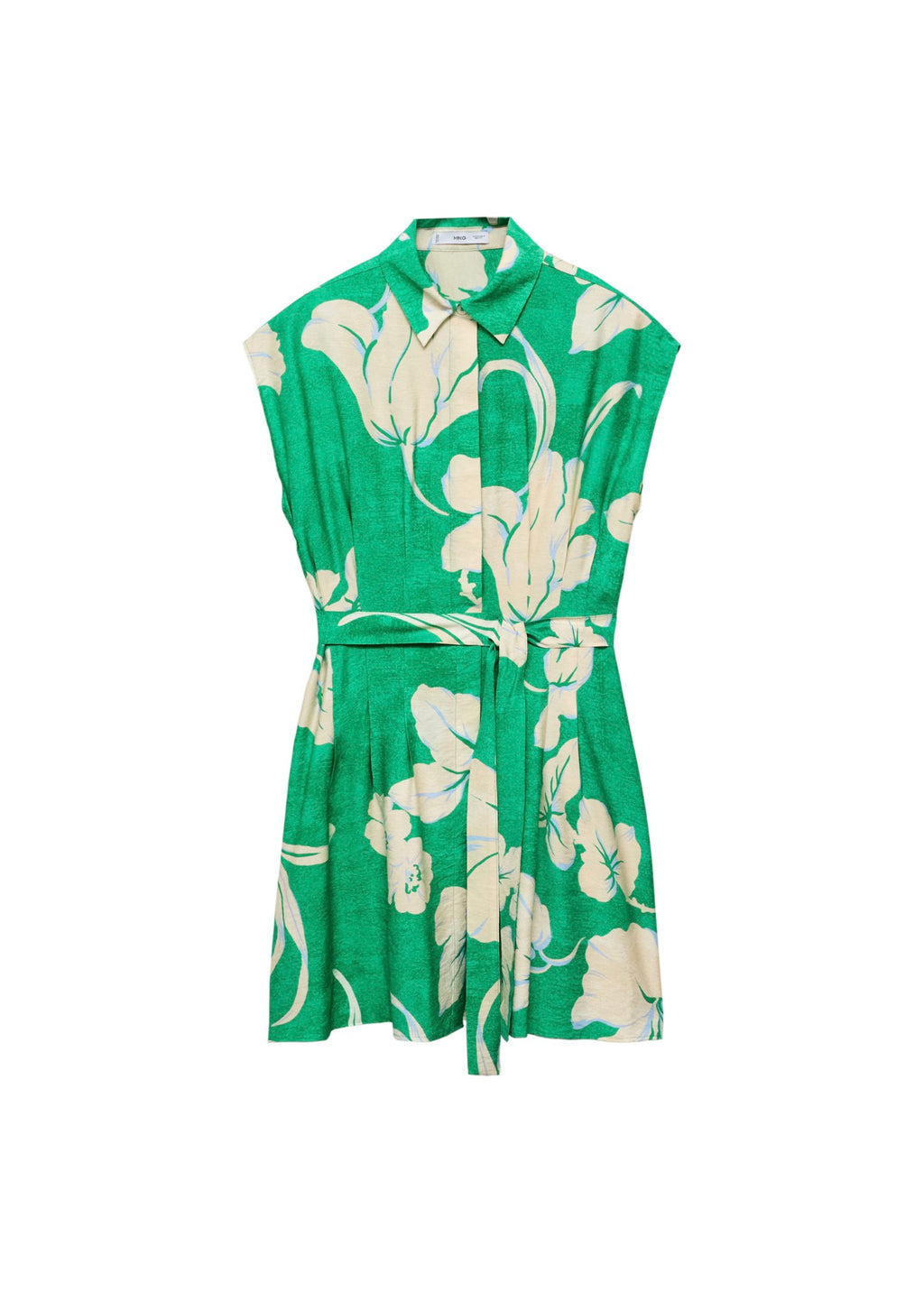 Robe Imprimée Avec Ceinture