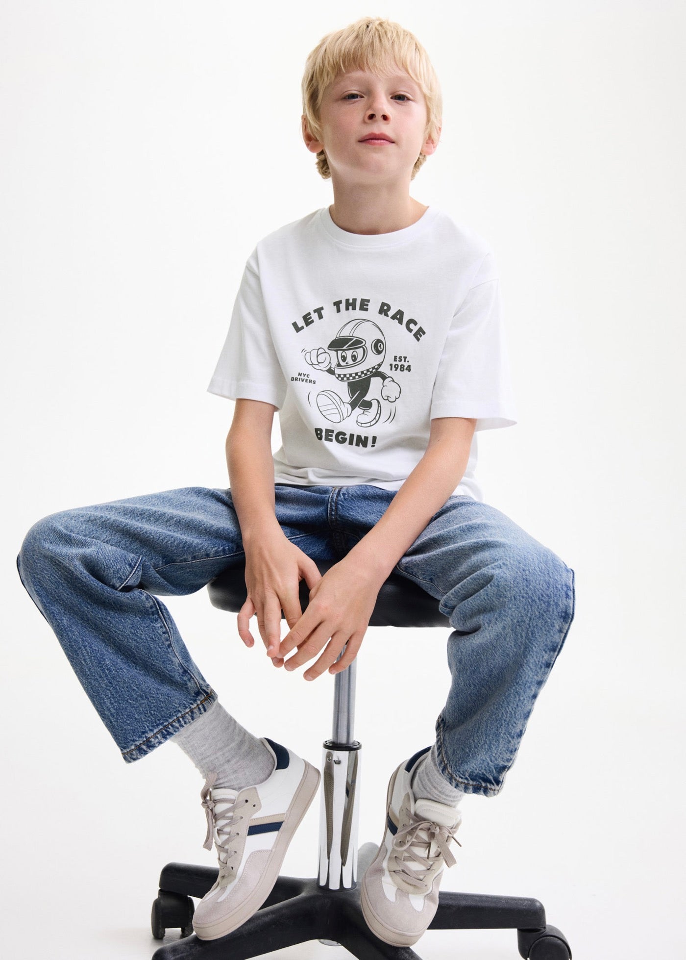 Park2 White T-Shirt - Boy