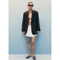 Short Skort - White