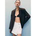 Short Skort - White
