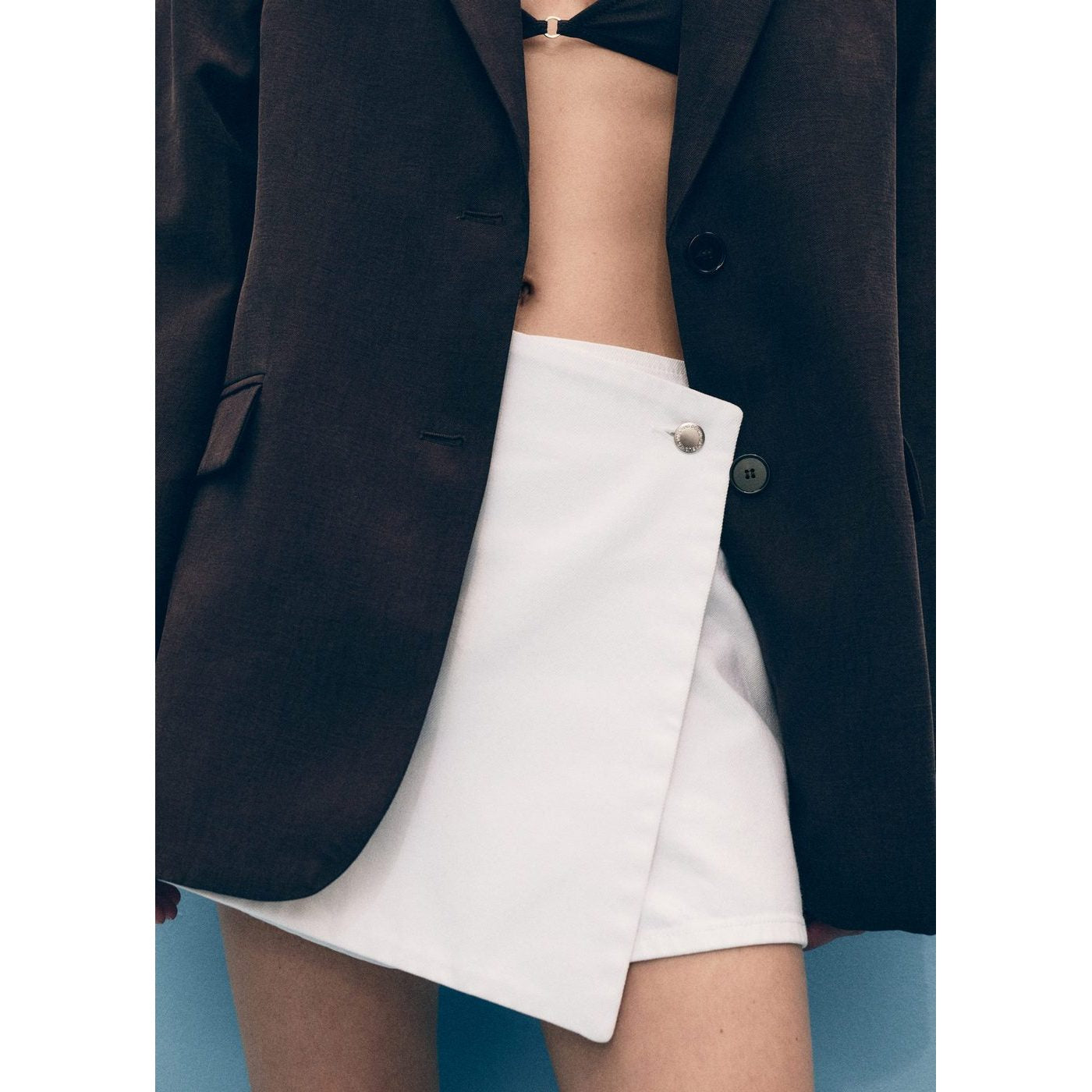Short Skort - White