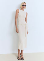 Robe Maille Ceinture