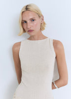 Robe Maille Ceinture