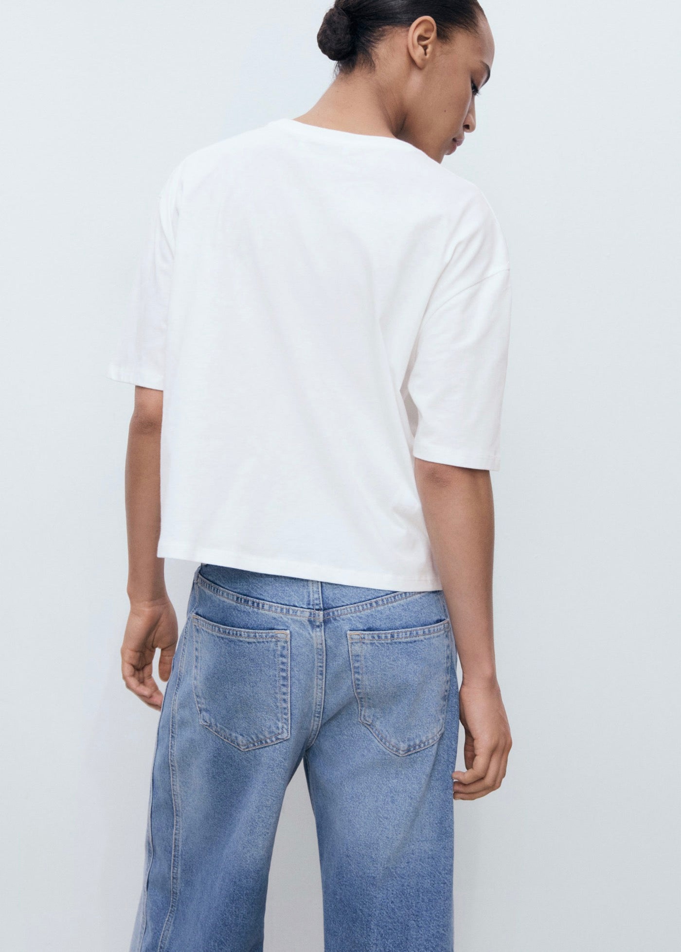 T-Shirt Coton Imprimé Fleur
