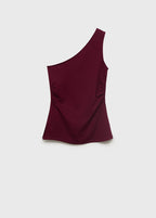 Top Asymétrique Drapé