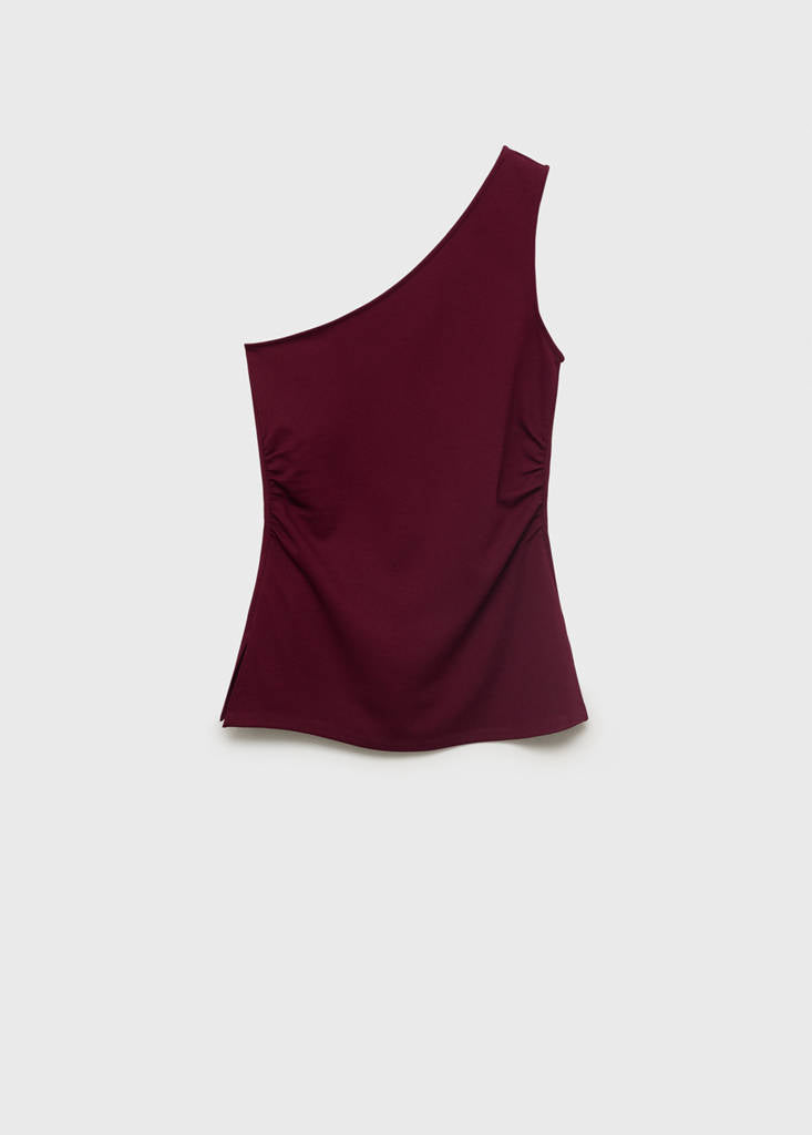 Top Asymétrique Drapé