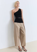 Top Asymétrique Drapé