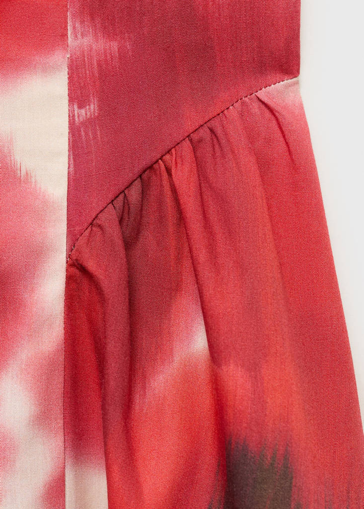 Robe Évasée Avec Imprimé À Fleurs