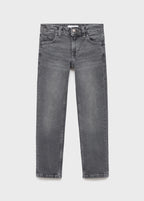 Jean Regular Gris Denim - Garçon