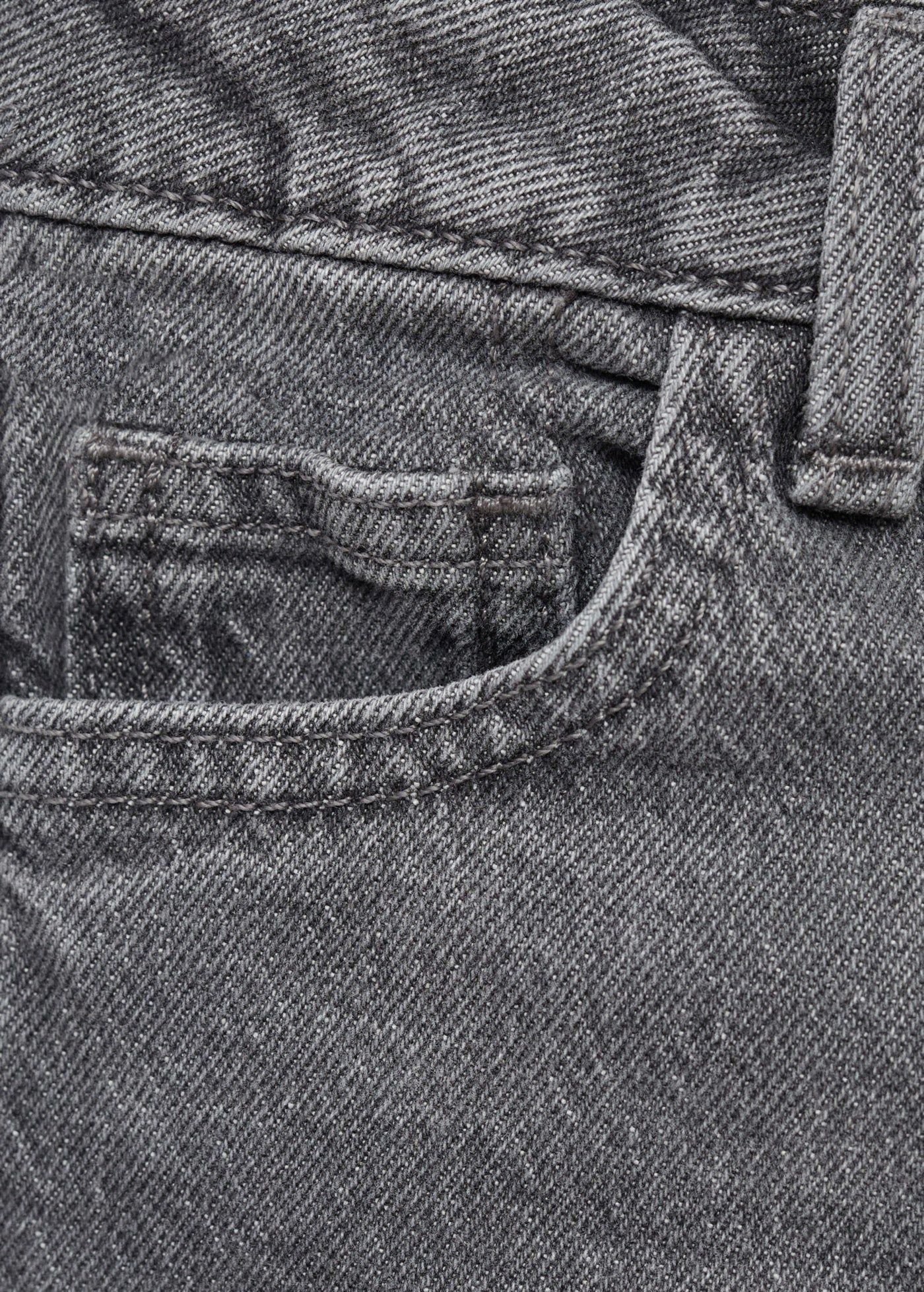 Jean Regular Gris Denim - Garçon
