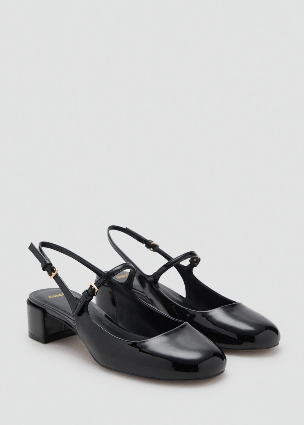 Chaussures Vernies Talon Bloc