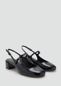 Chaussures Vernies Talon Bloc