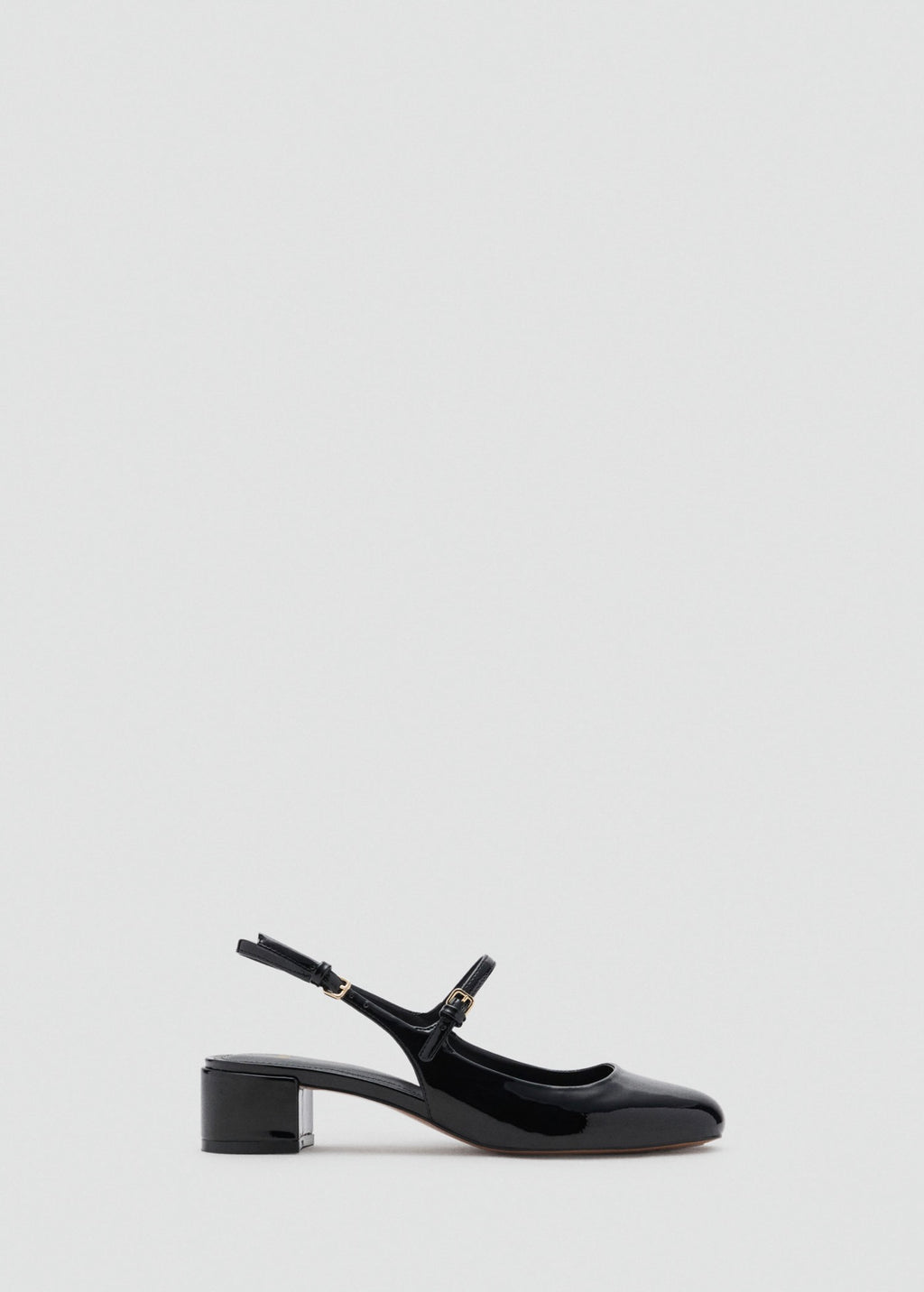 Chaussures Vernies Talon Bloc
