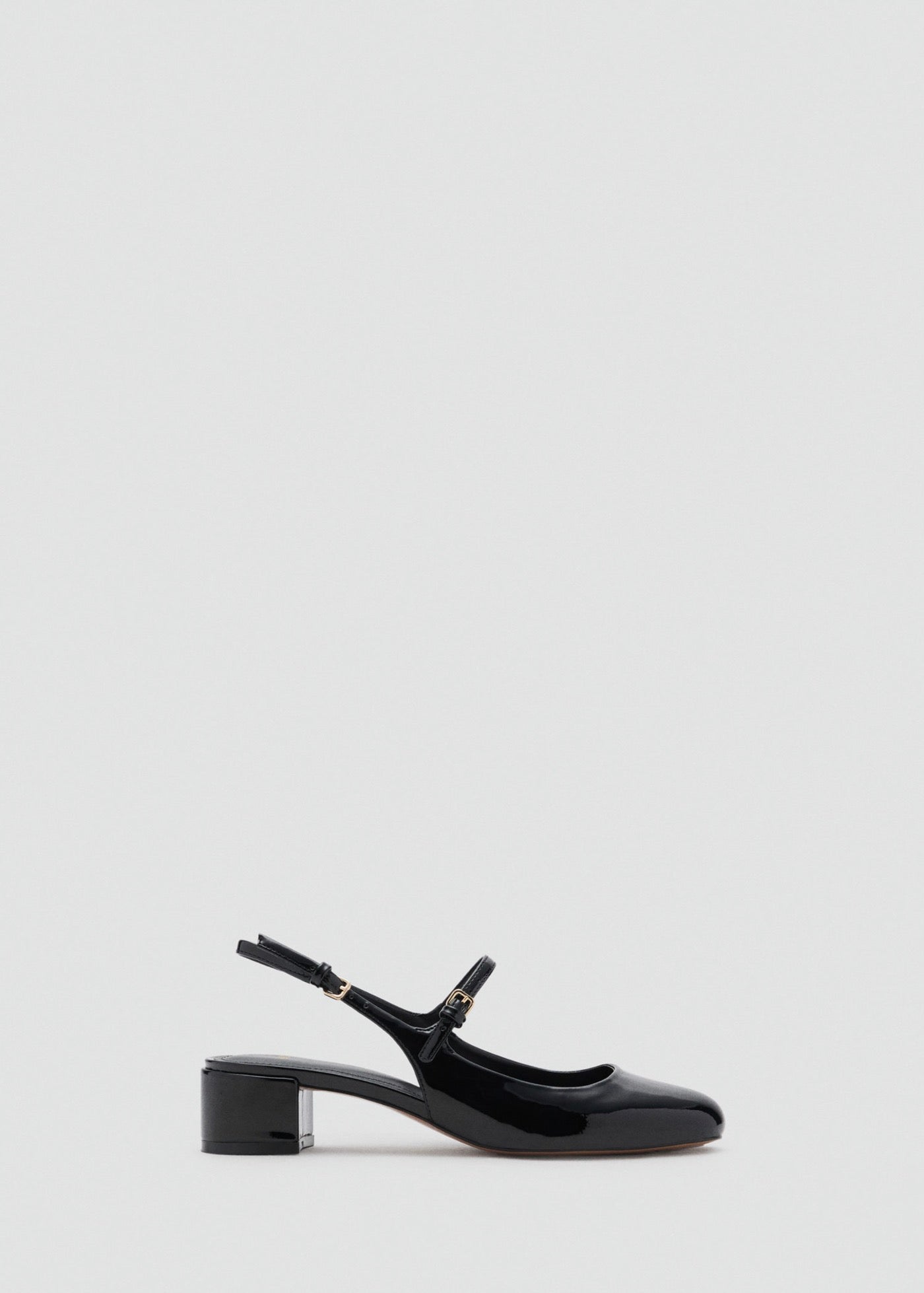 Chaussures Vernies Talon Bloc