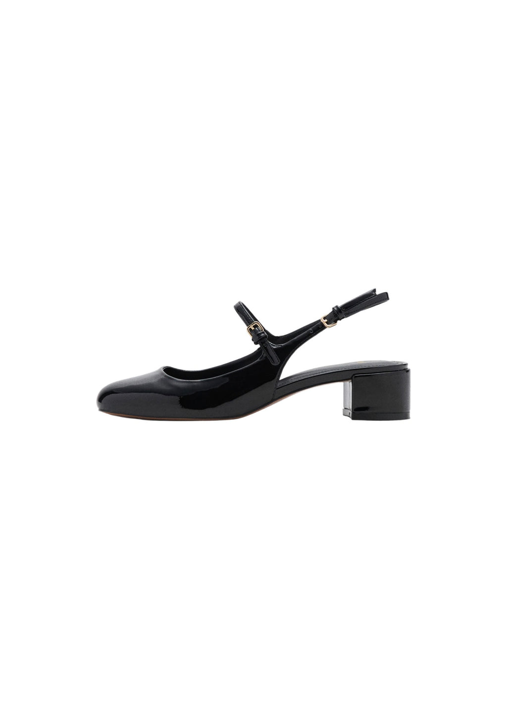 Chaussures Vernies Talon Bloc