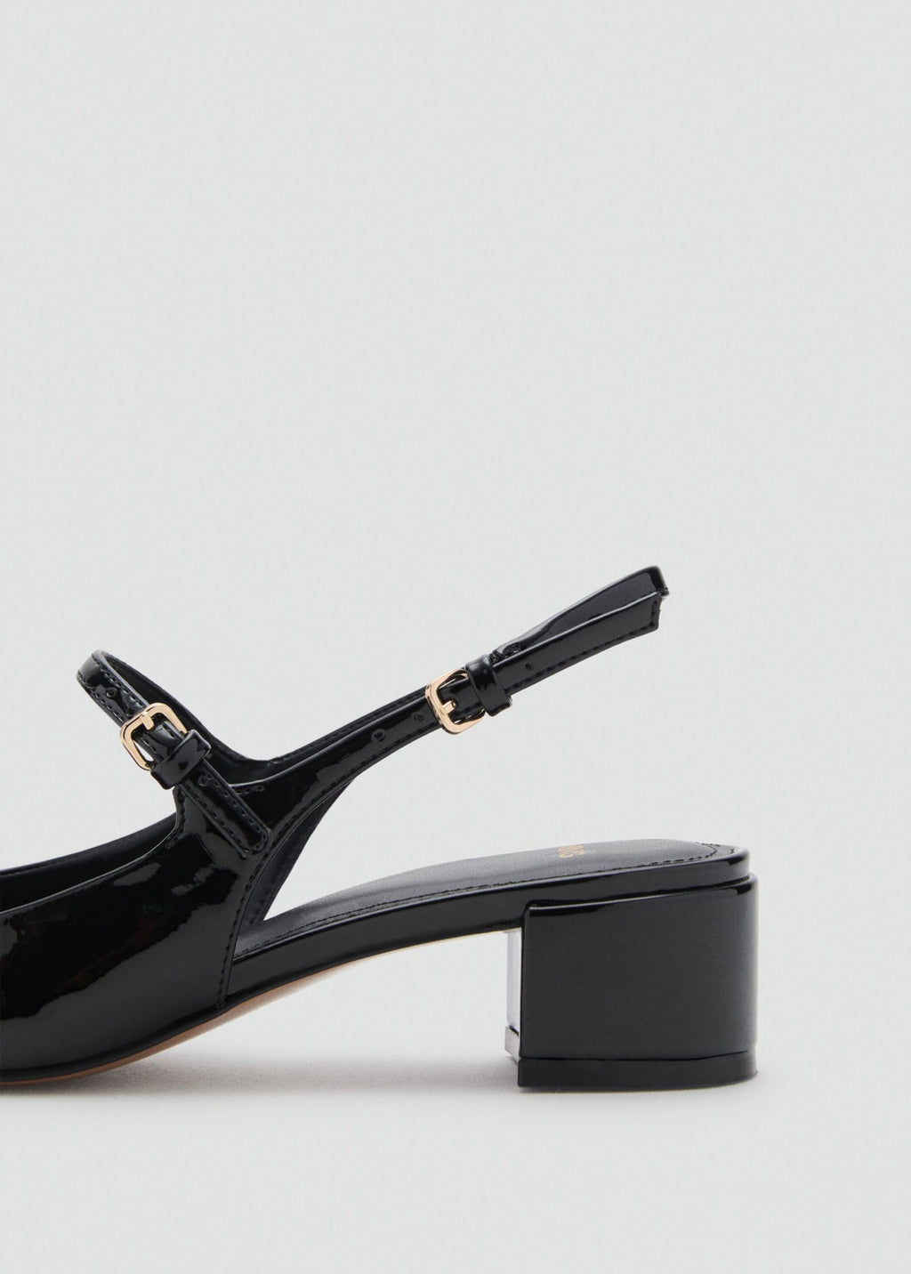 Chaussures Vernies Talon Bloc