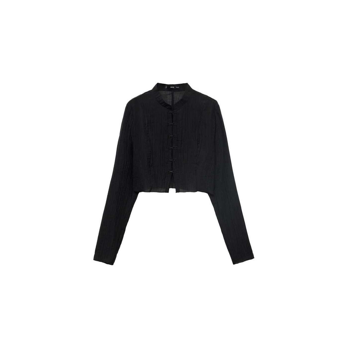 Blouse Mandarin - Black