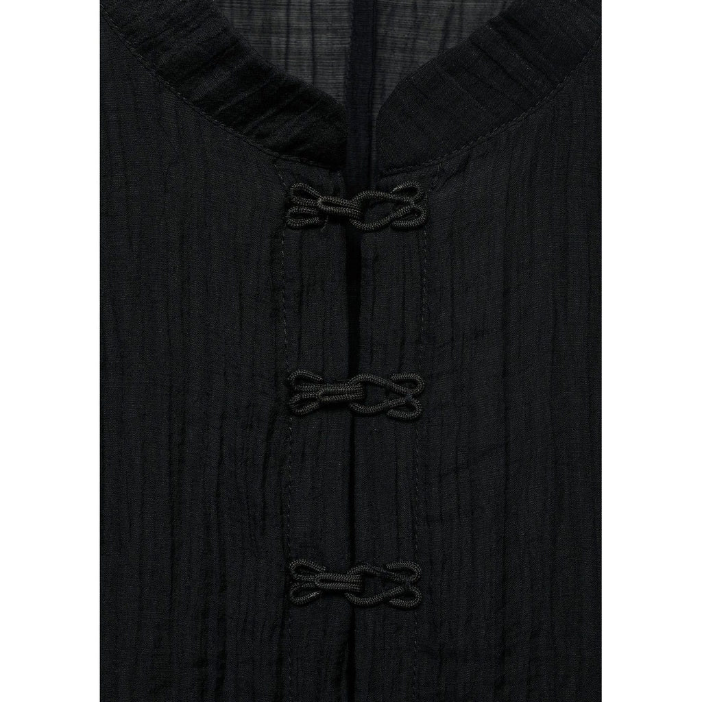 Blouse Mandarin - Black