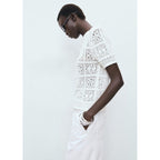 Cardigan Scot - White