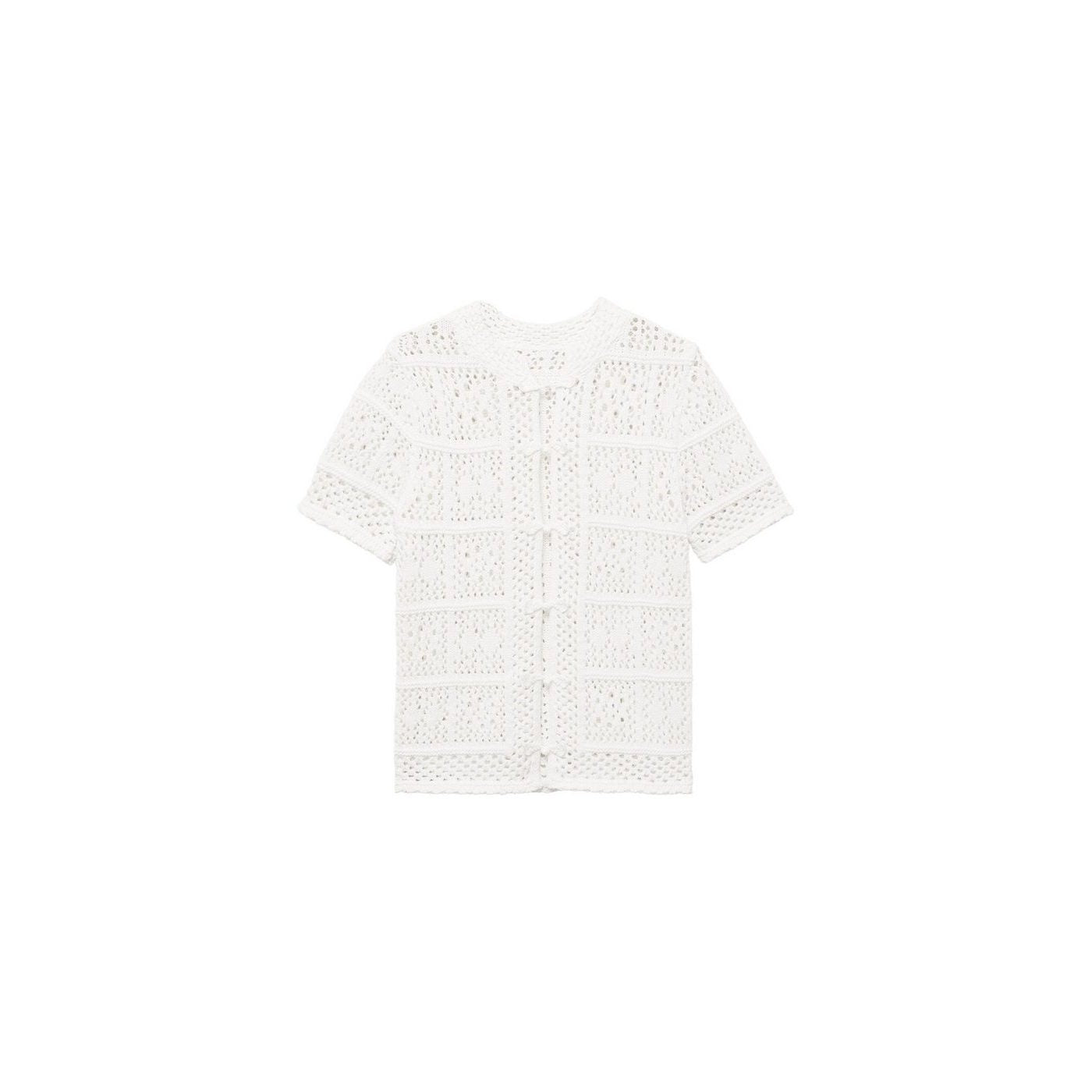 Cardigan Scot - White