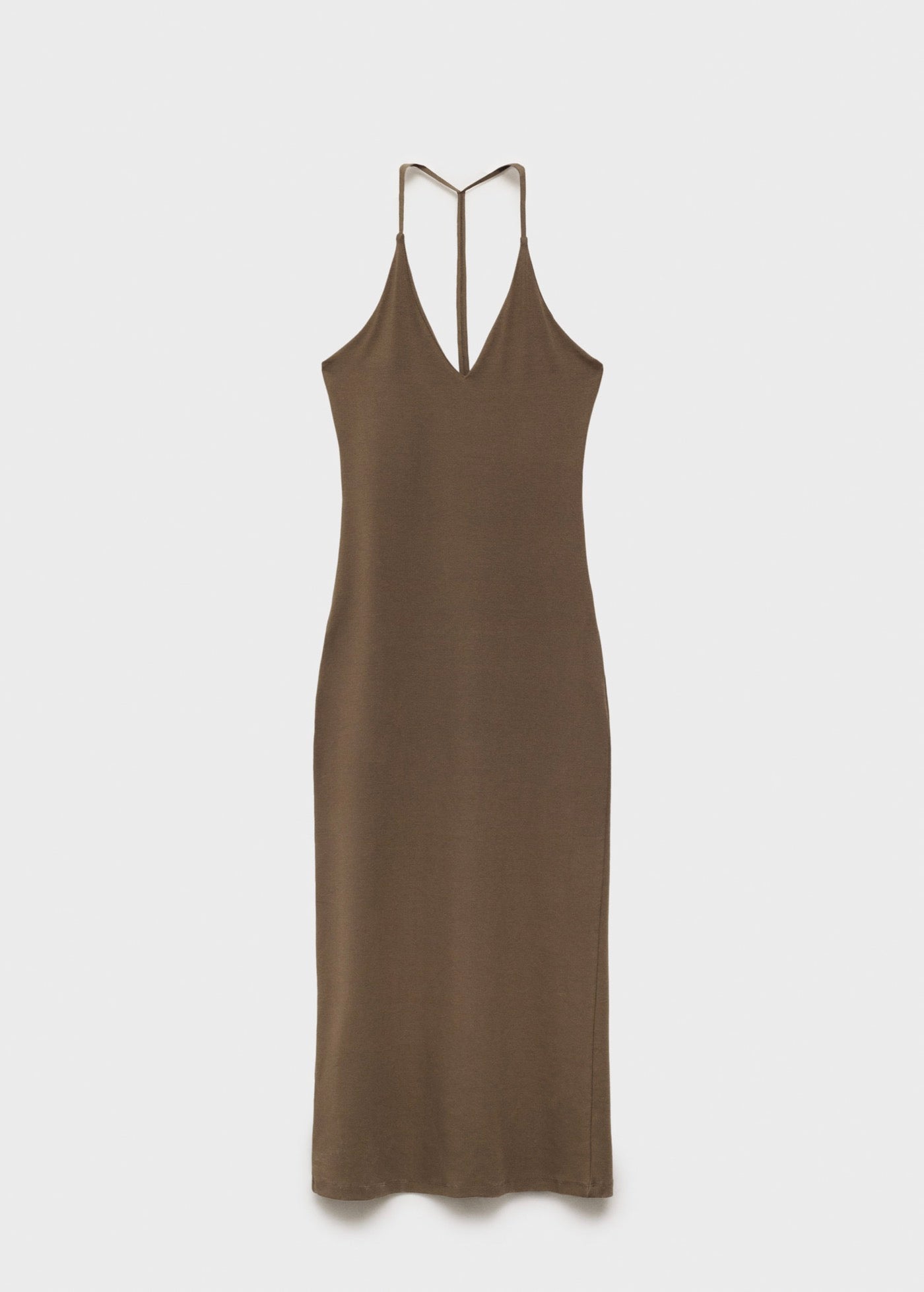 Robe Midi Décolletée Dans Le Dos