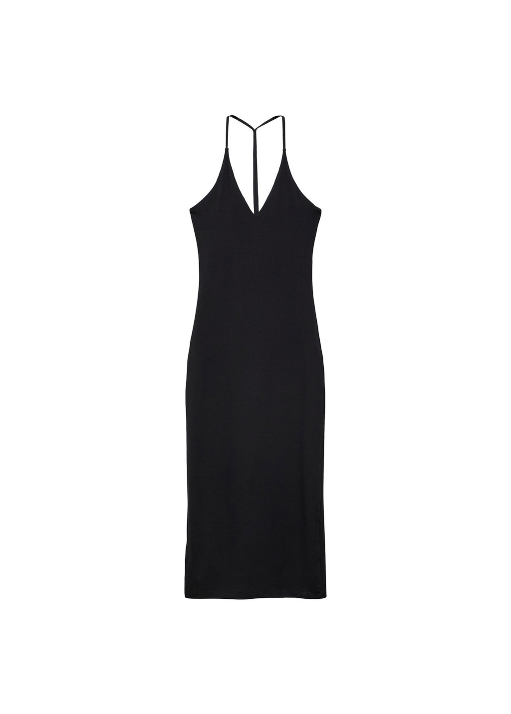 Robe Midi Décolletée Dans Le Dos