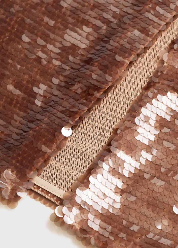 Jupe Midi À Paillettes