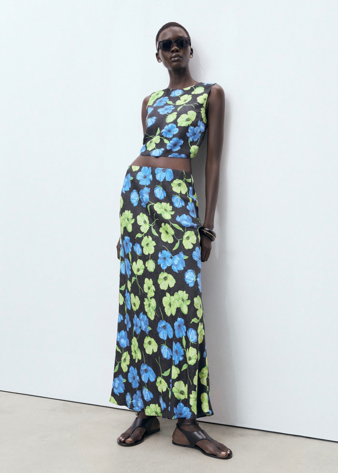 Jupe Longue En Imprimé Floral