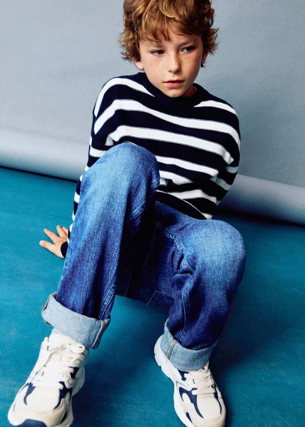 Pull Dylan Bleu Marine - Garçon