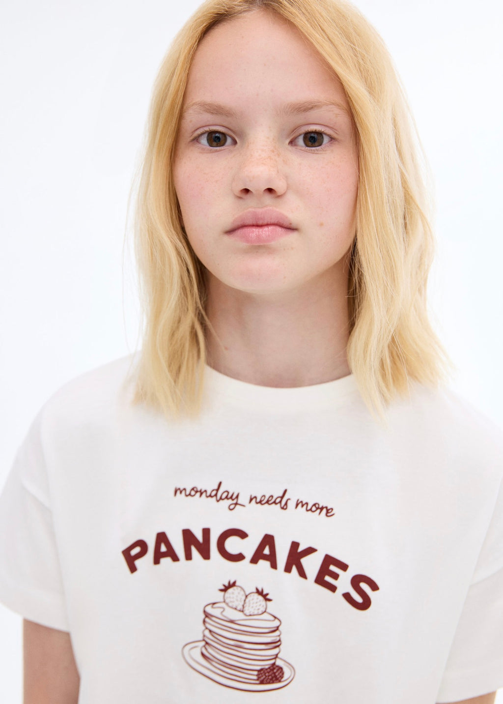 Camiseta Week Blanco Roto - Niña