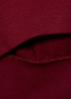 Sweat Lundi Grenat - Fille