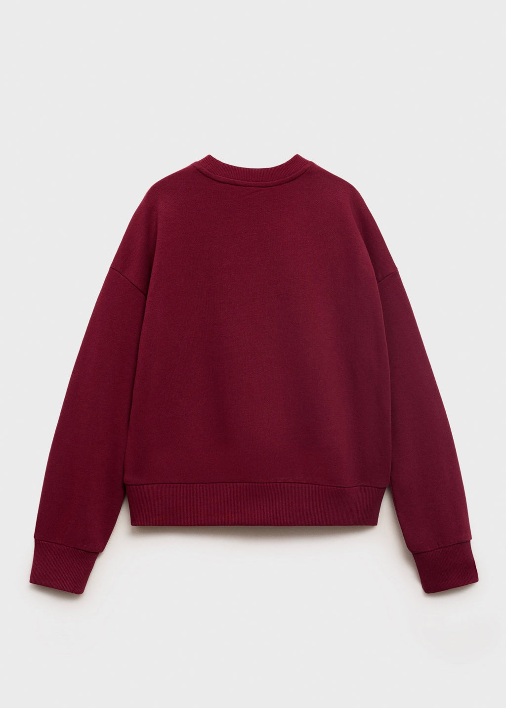 Sweat Lundi Grenat - Fille