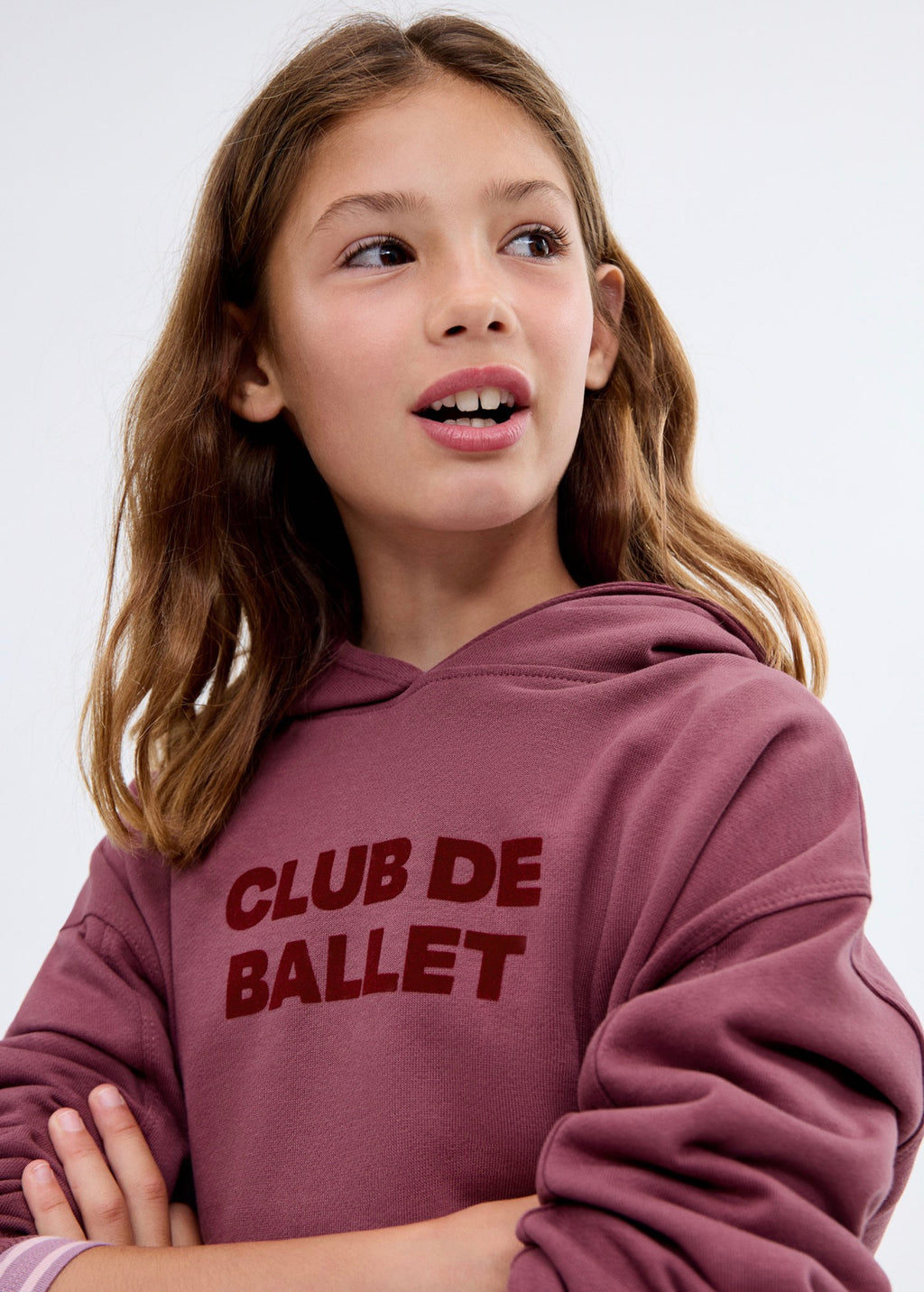 Sudadera Ballet Cereza - Niña