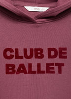 Sudadera Ballet Cereza - Niña