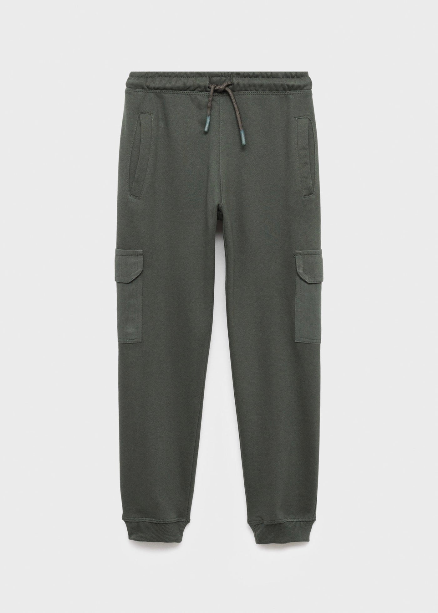 Pantalon Cargo Vert Forêt - Garçon