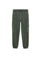 Pantalon Cargo Vert Forêt - Garçon