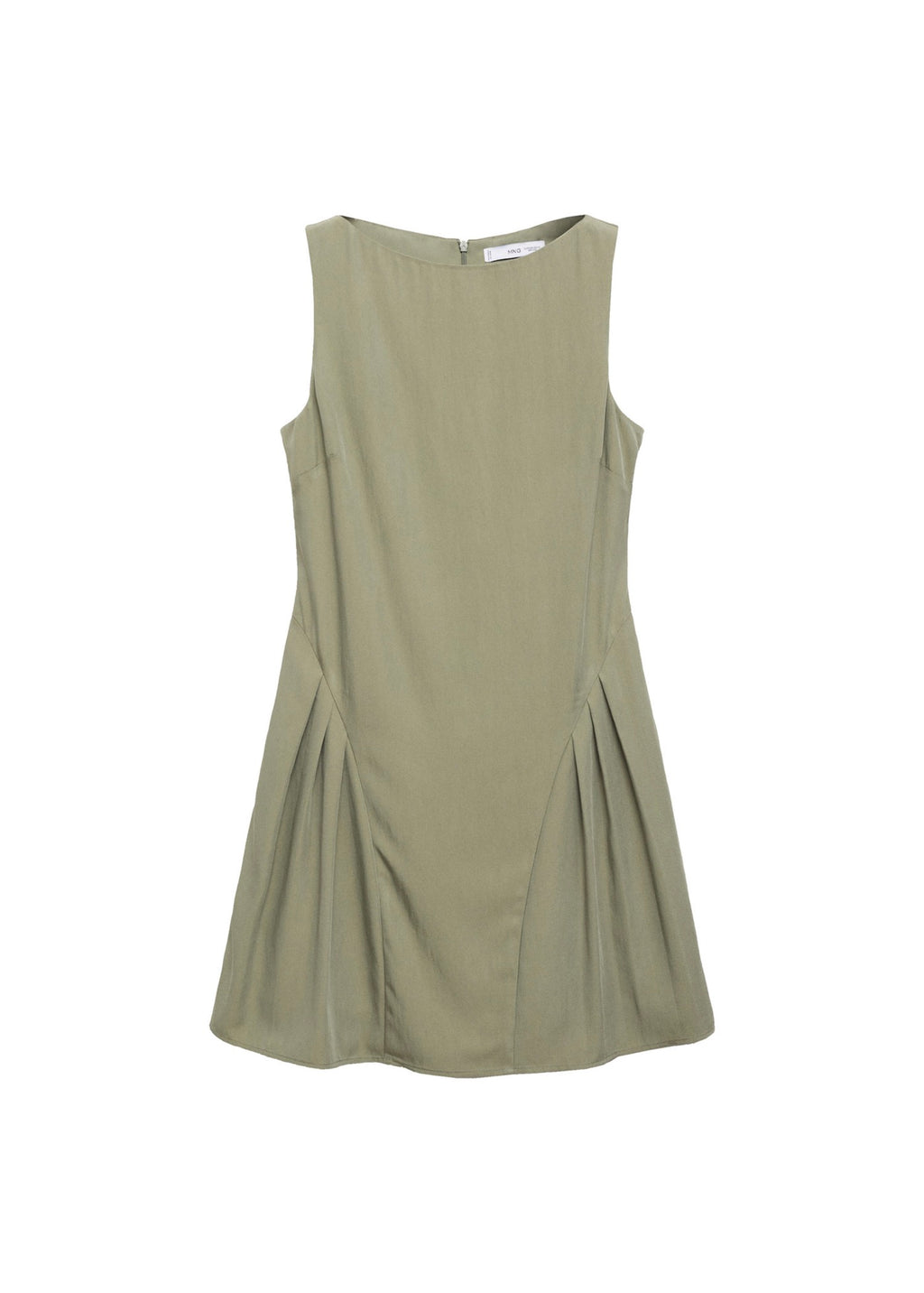 Robe Col Bateau À Plis
