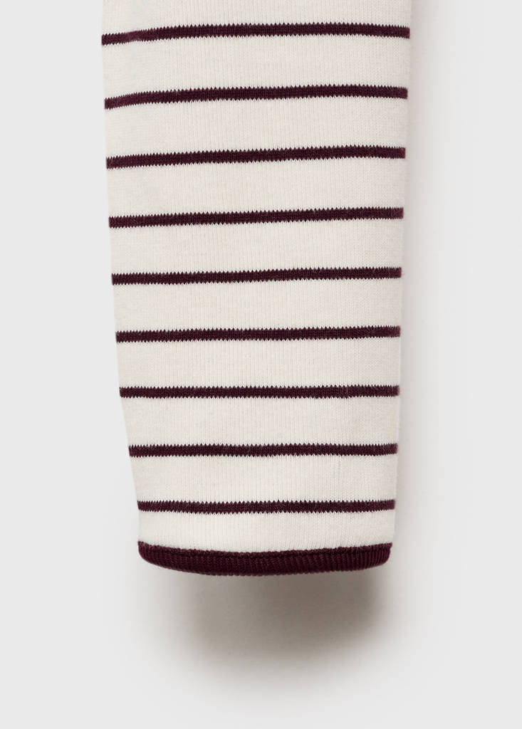 T-Shirt Coton Poignets Boutonnés