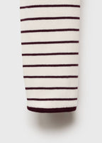 T-Shirt Coton Poignets Boutonnés