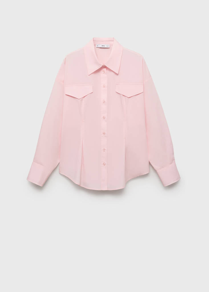 Chemise Pinces À Poches