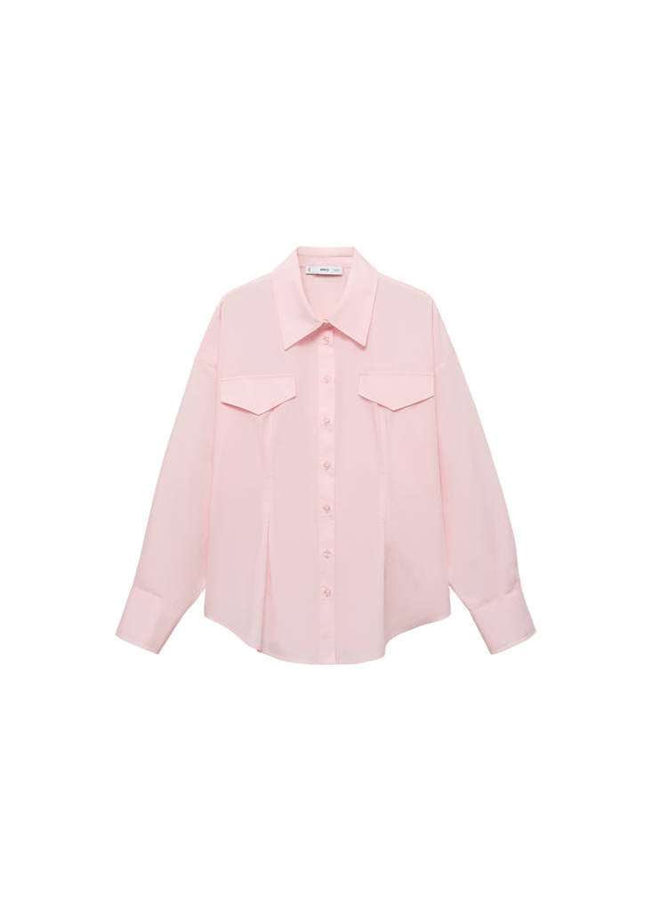 Chemise Pinces À Poches