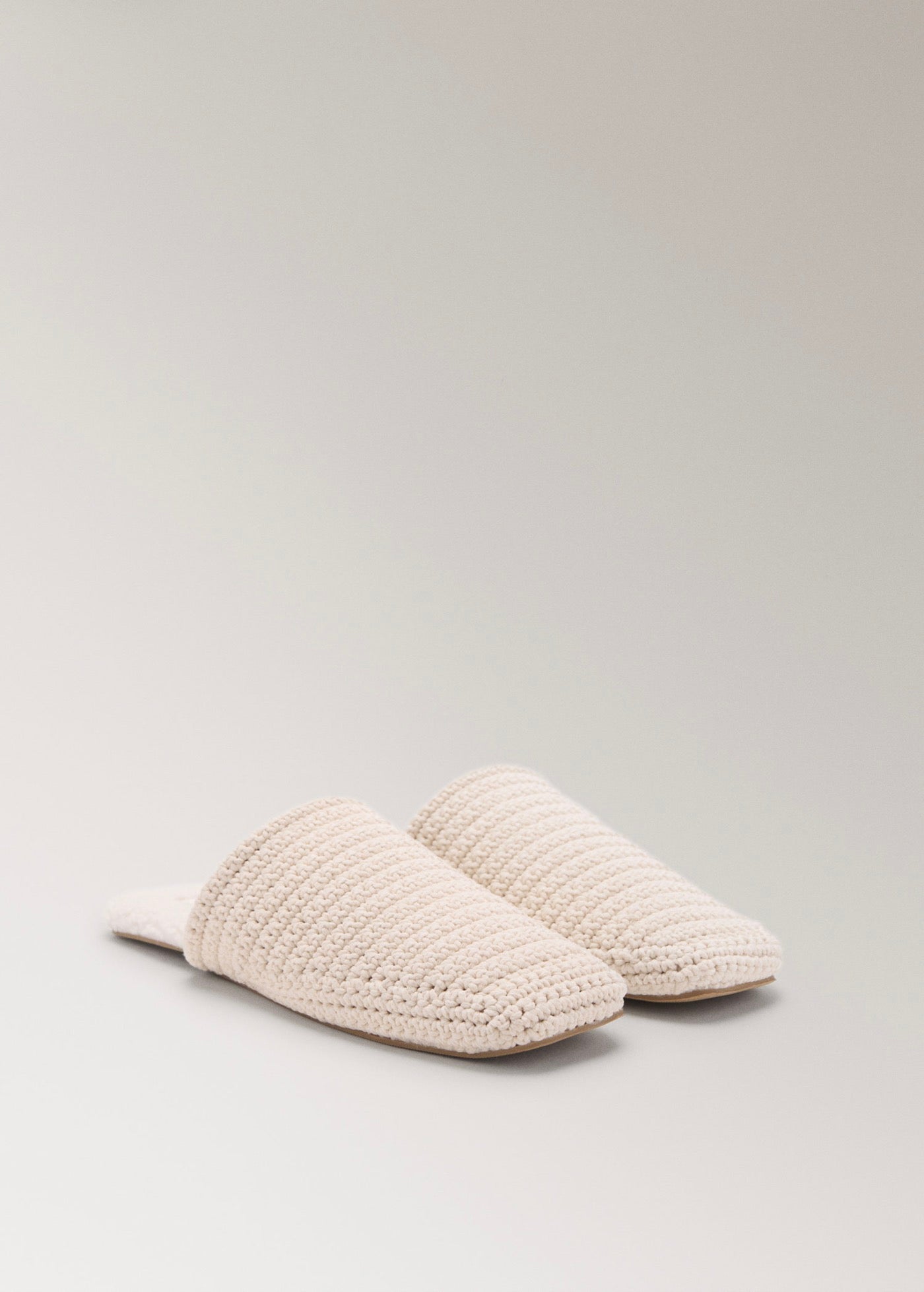 Chaussons Ouverts À L_x0019_ Arrière Crochet Effet Mouton