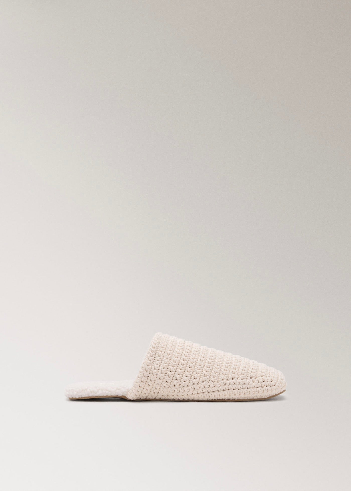 Chaussons Ouverts À L_x0019_ Arrière Crochet Effet Mouton