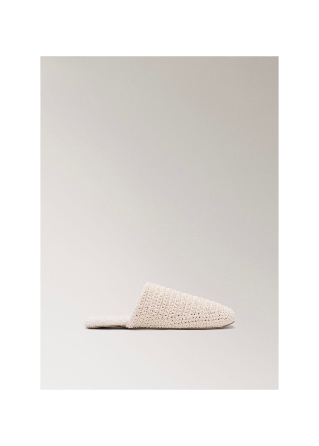 Chaussons Ouverts À L_x0019_ Arrière Crochet Effet Mouton
