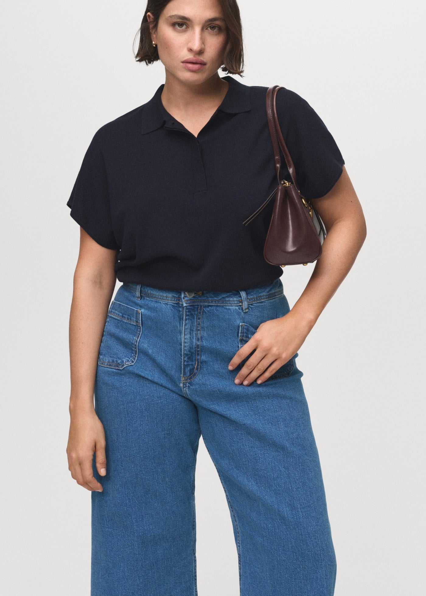 Jean Large Avec Poches
