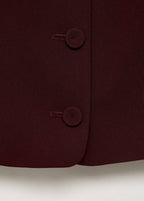 Gilet Costume Boutons