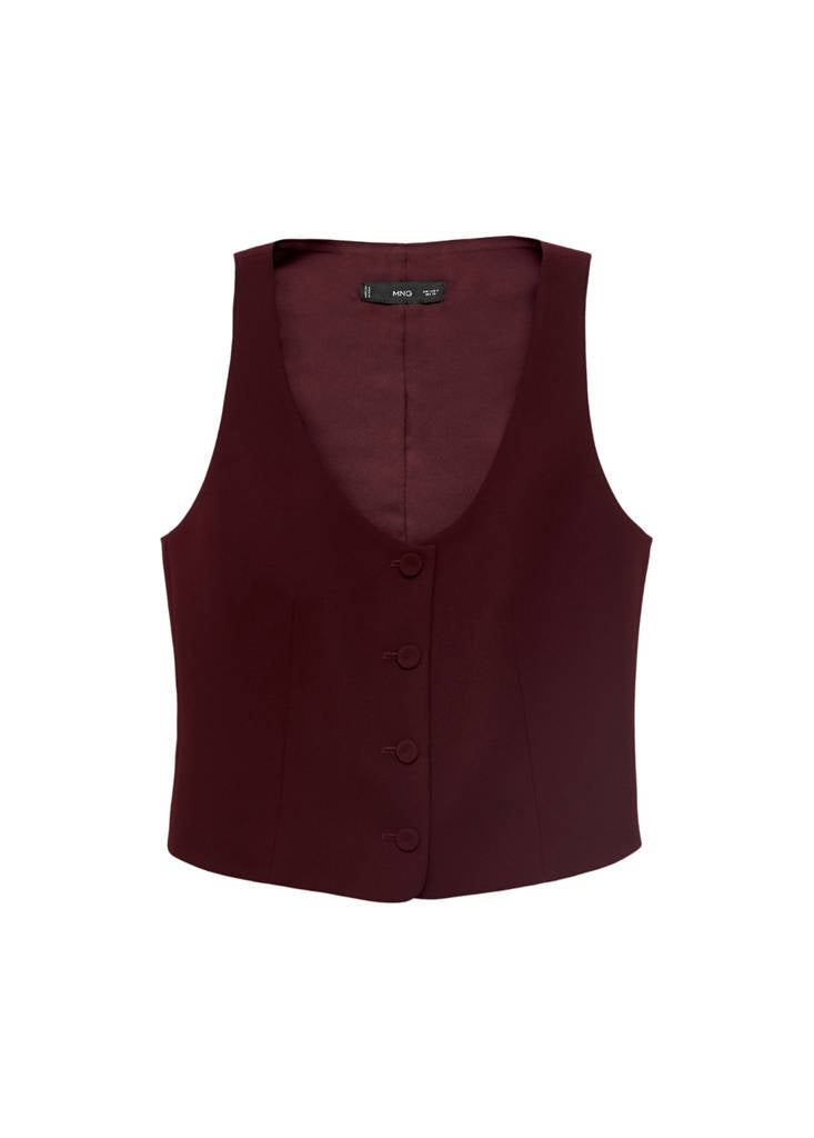 Gilet Costume Boutons