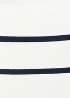 Pull-Over Maille Fine Col Bateau